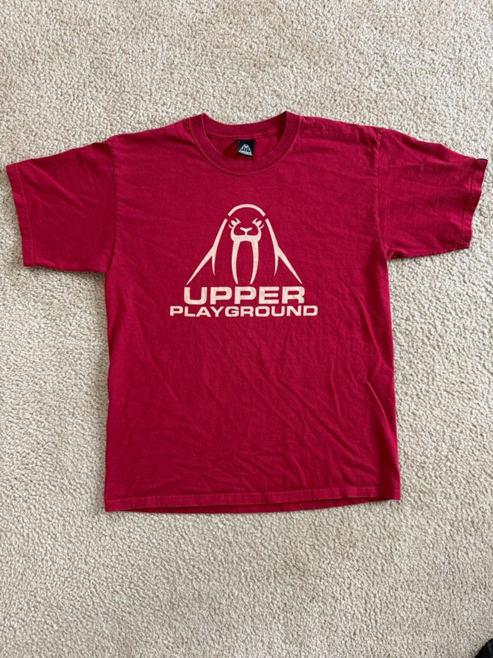 Upper Playground Graphic Walrus T-Shirt